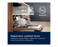Zmywarka ELECTROLUX E62LD211S 60cm, 14kpl, QuickSelect 2.0, 360Clean, AirDry, LightOnFloor, MaxiFlex, SensorControl ,3kosz - 1536160 - zdjęcie 12
